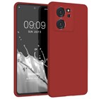 Microsonic Matte Silicone Xiaomi Mi 13T Kılıf Kırmızı