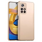 Microsonic Matte Silicone Xiaomi Redmi Note 11T Kılıf Gold