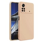 Microsonic Matte Silicone Xiaomi Poco X4 Pro 5G Kılıf Gold