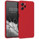 Microsonic Matte Silicone Xiaomi Redmi 12 4G Kılıf Kırmızı