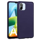 Microsonic Matte Silicone Xiaomi Redmi A1 Kılıf Lacivert