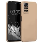 Microsonic Matte Silicone Xiaomi Redmi Note 11S Kılıf Gold