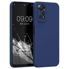 Microsonic Matte Silicone Xiaomi Redmi Note 11S Kılıf Lacivert