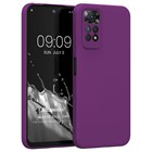 Microsonic Matte Silicone Xiaomi Redmi Note 11 Kılıf Mor