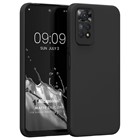 Microsonic Matte Silicone Xiaomi Redmi Note 11 Kılıf Siyah