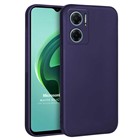 Microsonic Matte Silicone Xiaomi Redmi Note 11E Kılıf Lacivert