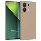 Microsonic Matte Silicone Xiaomi Poco X6 5G Kılıf Gold