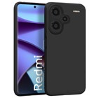 Microsonic Matte Silicone Xiaomi Redmi Note 13 Pro Plus 5G Kılıf Siyah