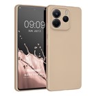 Microsonic Matte Silicone Xiaomi Redmi Note 14 5G Kılıf Gold