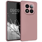 Microsonic Matte Silicone Xiaomi Redmi Note 14 Pro 4G Kılıf Rose Gold