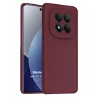Microsonic Matte Silicone Xiaomi Redmi Note 15 Pro 5G Kılıf Mor