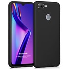 Microsonic Matte Silicone Oppo A12 Kılıf Siyah