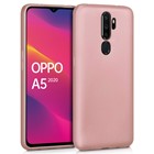 Microsonic Matte Silicone Oppo A5 2020 Kılıf Rose Gold