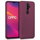 Microsonic Matte Silicone Oppo A9 2020 Kılıf Mor