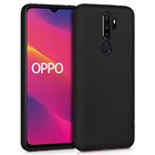 Microsonic Matte Silicone Oppo A9 2020 Kılıf Siyah