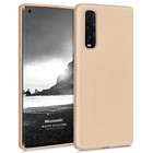 Microsonic Matte Silicone Oppo Find X2 Kılıf Gold