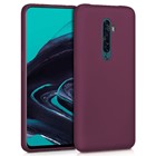 Microsonic Matte Silicone Oppo Reno 2 Kılıf Mor