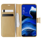 Microsonic Oppo Reno 2Z Kılıf Delux Leather Wallet Gold