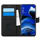 Microsonic Oppo Reno 2Z Kılıf Fabric Book Wallet Siyah