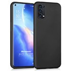 Microsonic Matte Silicone Oppo Reno 5 Pro 5G Kılıf Siyah