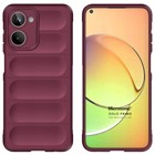 Microsonic Realme 10 4G Kılıf Oslo Prime Bordo