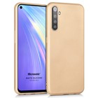 Microsonic Matte Silicone Realme 6 Kılıf Gold