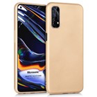 Microsonic Matte Silicone Realme 7 Kılıf Gold