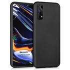 Microsonic Matte Silicone Realme 7 Kılıf Siyah