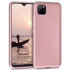 Microsonic Matte Silicone Realme C11 Kılıf Rose Gold