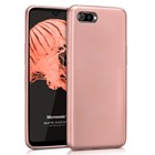 Microsonic Matte Silicone Realme C2 Kılıf Rose Gold