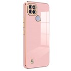 Microsonic Realme C21Y Kılıf Olive Plated Pembe