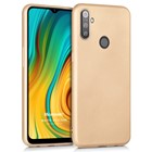 Microsonic Matte Silicone Realme C3 Kılıf Gold