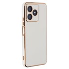 Microsonic Realme C53 Kılıf Olive Plated Beyaz