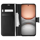 Microsonic Realme C75 Kılıf Delux Leather Wallet Siyah