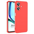 Microsonic Realme Note 60 Kılıf Groovy Soft Kırmızı
