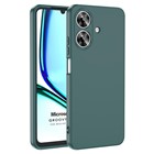 Microsonic Realme Note 60 Kılıf Groovy Soft Koyu Yeşil