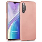 Microsonic Matte Silicone Realme XT Kılıf Rose Gold