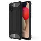 Microsonic Samsung Galaxy A02s Kılıf Rugged Armor Siyah