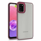 Microsonic Samsung Galaxy A03S Kılıf Bright Planet Kırmızı