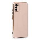 Microsonic Samsung Galaxy A03s Kılıf Olive Plated Pembe