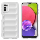 Microsonic Samsung Galaxy A03s Kılıf Oslo Prime Beyaz