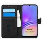 Microsonic Samsung Galaxy A05 Kılıf Fabric Book Wallet Siyah