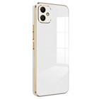 Microsonic Samsung Galaxy A06 Kılıf Olive Plated Beyaz
