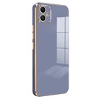 Microsonic Samsung Galaxy A06 Kılıf Olive Plated Lavanta Grisi