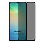Microsonic Samsung Galaxy A06 Privacy 5D Gizlilik Filtreli Cam Ekran Koruyucu Siyah
