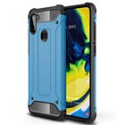 Microsonic Samsung Galaxy A11 Kılıf Rugged Armor Mavi