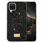 Microsonic Samsung Galaxy A12 Kılıf Cosmic Shine Siyah