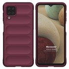 Microsonic Samsung Galaxy A12 Kılıf Oslo Prime Bordo