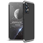 Microsonic Samsung Galaxy A13 4G Kılıf Double Dip 360 Protective Siyah Gri