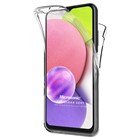 Microsonic Samsung Galaxy A04S Kılıf 6 Tarafı Tam Full Koruma 360 Clear Soft Şeffaf